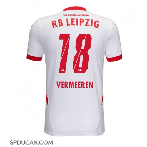 Muški Nogometni Dres RB Leipzig Arthur Vermeeren #18 Domaci 2024-25 Kratak Rukav